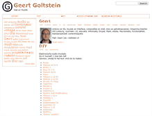 Tablet Screenshot of goltstein.nl